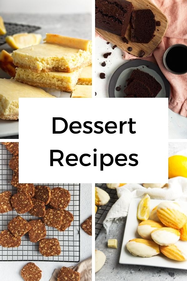 Dessert recipes for sale category link