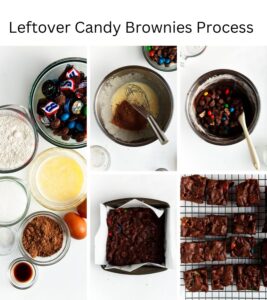 Leftover Candy Brownies Set 5