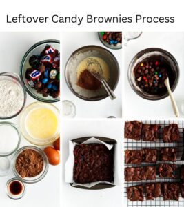 Leftover Candy Brownies Set 2