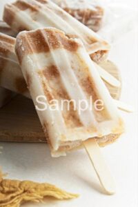 Vegan Peaches and Cream Popsicles - Set 3