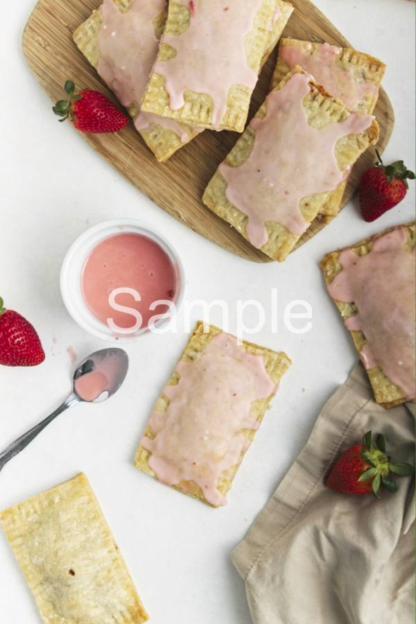 Vegan Strawberry Pop Tarts - Set 3