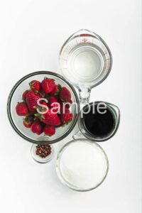 Strawberry Balsamic Shrub - Set 1