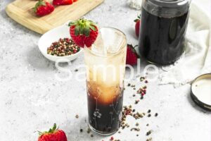 Strawberry Balsamic Shrub - Set 2