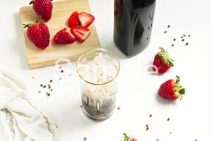 Strawberry Balsamic Shrub - Set 4