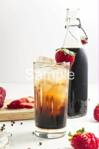 Strawberry Balsamic Shrub - Set 4