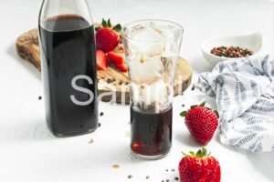 Strawberry Balsamic Shrub - Set 5