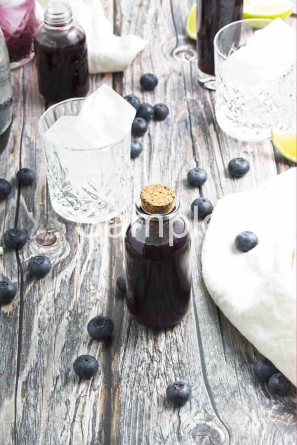 Blueberry Soda Syrup - Set 5