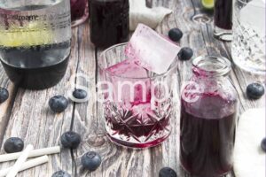 Blueberry Soda Syrup - Set 5