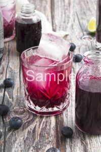 Blueberry Soda Syrup - Set 5