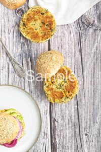 Chickpea Burgers - Set 1