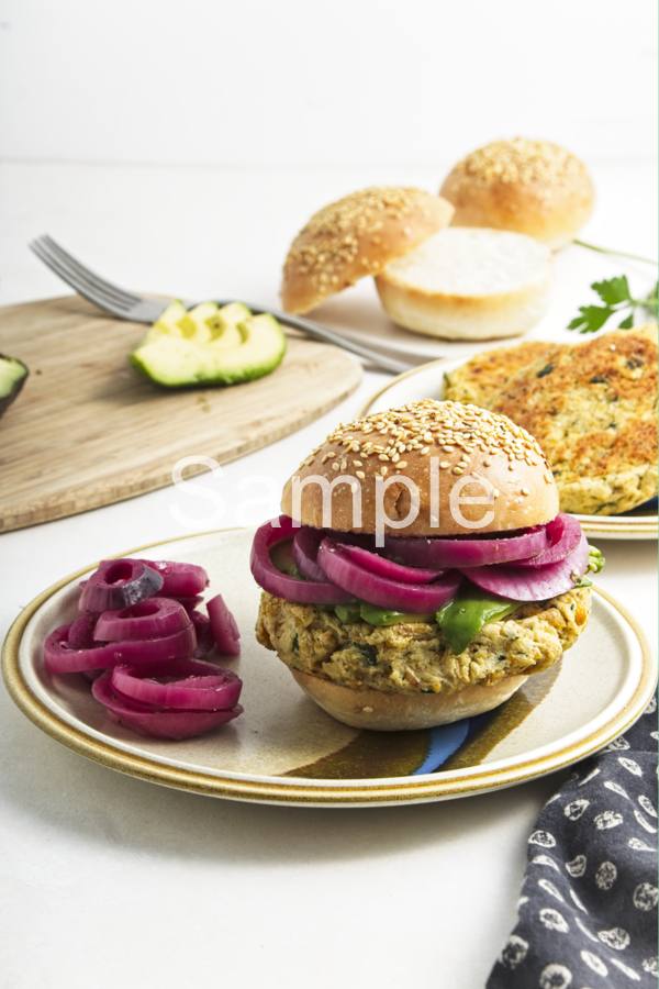 Chickpea Burgers - Set 4