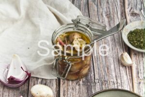 Quick Marinated Mushrooms - Set 5