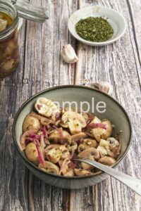 Quick Marinated Mushrooms - Set 5