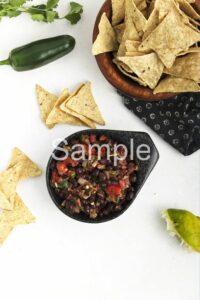 Spicy Black Bean Salsa - Set 3