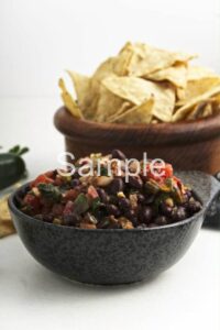 Spicy Black Bean Salsa - Set 3