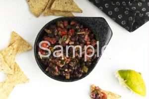 Spicy Black Bean Salsa - Set 3