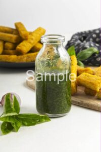 Basil Dipping Oil - Set 4