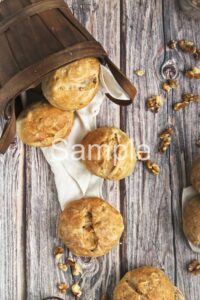 Crusty Walnut Rolls/Loaves - Set 2