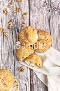 Crusty Walnut Rolls/Loaves - Set 2