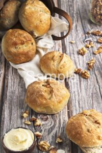 Crusty Walnut Rolls/Loaves - Set 2