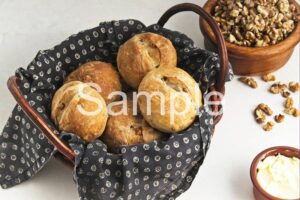 Crusty Walnut Rolls/Loaves - Set 4