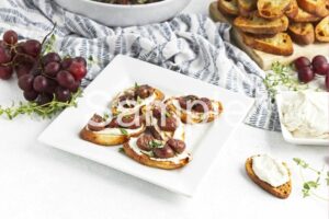 Roasted Grape Crostini - Set 1