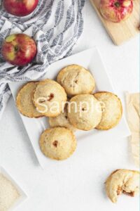 Vegan Apple Pie Cookies (Mini Hand Pies) - Set 1