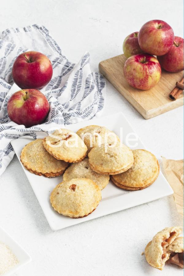 Vegan Apple Pie Cookies (Mini Hand Pies) - Set 1