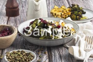 Roasted Broccoli and Delicata Quinoa Bowl - Set 3