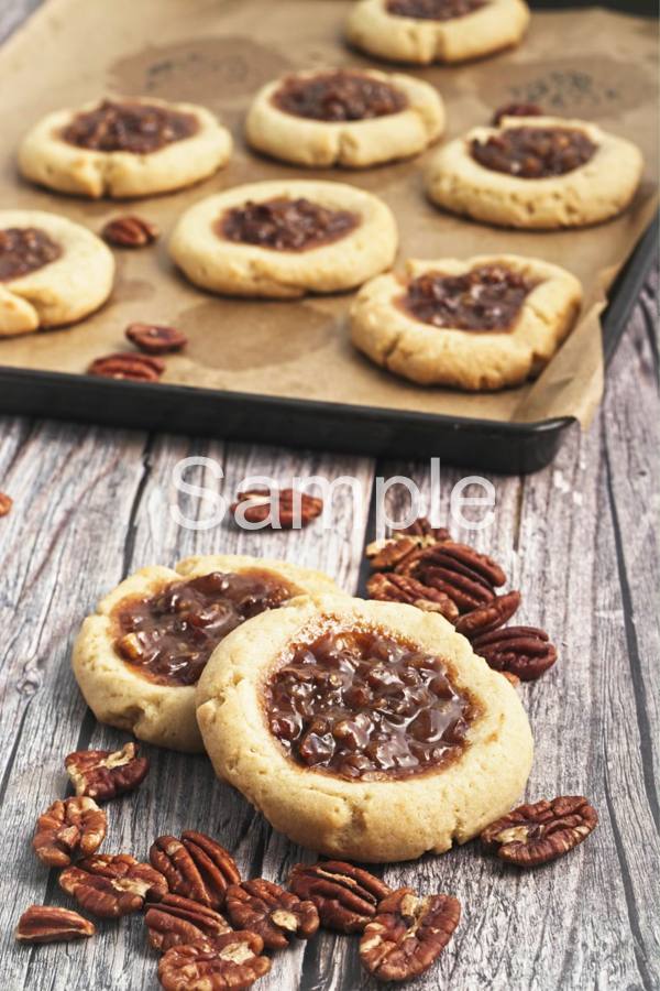 Vegan Pecan Pie Cookies - Set 2