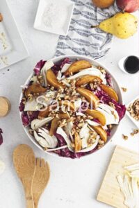 Radicchio Salad with Caramelized Pears - Set 1