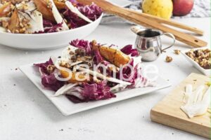 Radicchio Salad with Caramelized Pears - Set 1