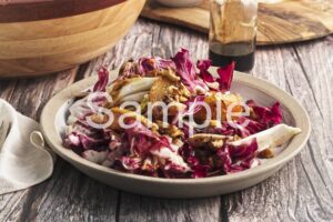 Radicchio Salad with Caramelized Pears - Set 5