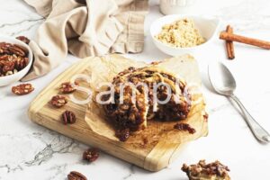 Single Serving Sticky Pecan Bun - Set 1