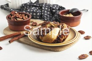 Single Serving Sticky Pecan Bun - Set 4