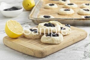 Vegan Blueberry Lemon Thumbprints - Set 2