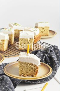 Easy Vegan Vanilla Cake - Set 1