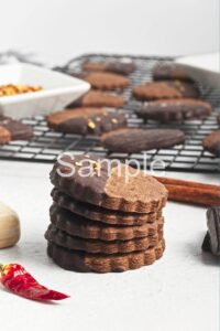 Spiced Vegan Chocolate Cookies - Set 2