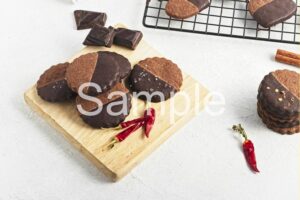 Spiced Vegan Chocolate Cookies - Set 2