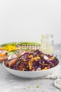 Rainbow Coleslaw - Exclusive