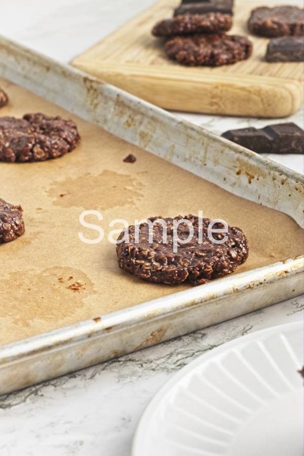 Vegan No Bake Cookies - Set 1