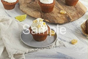 Vegan Ginger Lime Cupcakes - Set 2