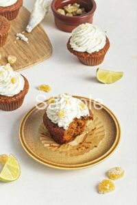 Vegan Ginger Lime Cupcakes - Set 4