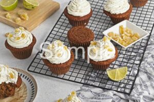 Vegan Ginger Lime Cupcakes - Set 5