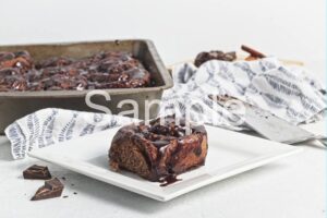 Vegan Chocolate Cinnamon Rolls - Set 1