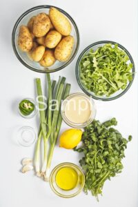 Potato Salad with Green Tahini Dressing - Set 5