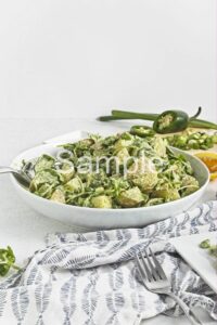 Potato Salad with Green Tahini Dressing - Set 1