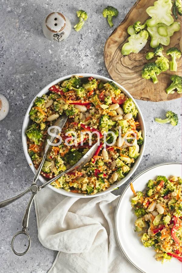 Broccoli Quinoa Salad - Set 3