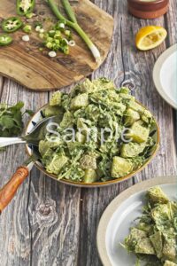 Potato Salad with Green Tahini Dressing - Set 5