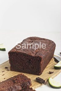 Vegan Chocolate Zucchini Bread - Set 3